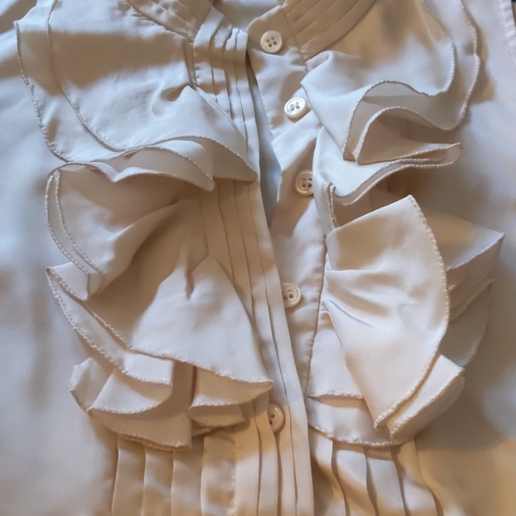 Light Pink Silk Sleeveless Dress Shirt by JCrew - Picture 4 of 9